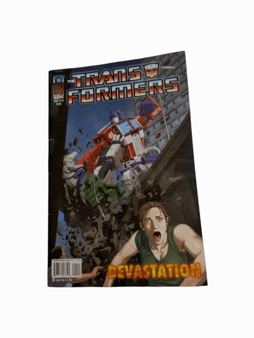 IDW Publishing The Transformers: Devastation Comic #4
